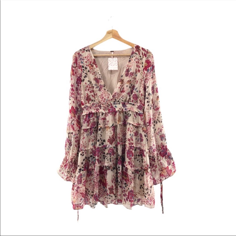 Free People Closer To The Heart Mini Dress